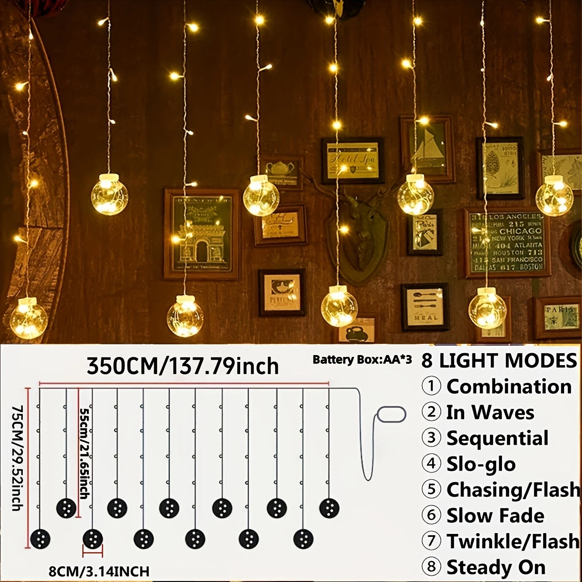[Fairy Lights] 108 LED Fairy Light String |